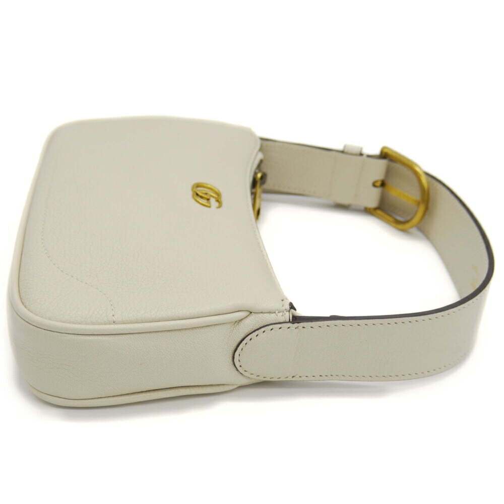 GUCCI Cream Leather GG Marmont Bag - Picture 4 of 9